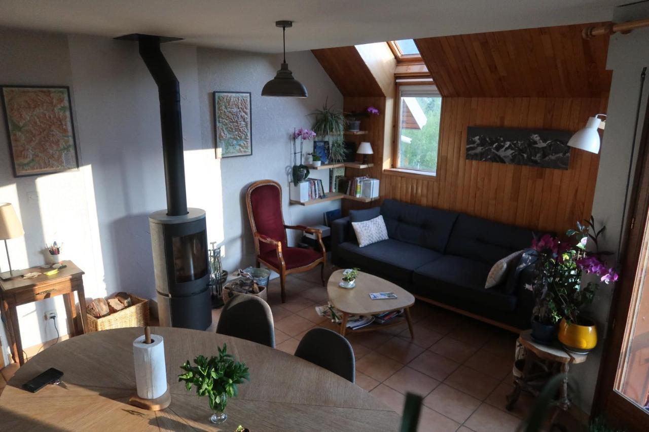 Chez Cat Et Christophe , Chambre Calme Et Lumineuse Chez L'Habitant Avec Vue Guillestre Eksteriør billede